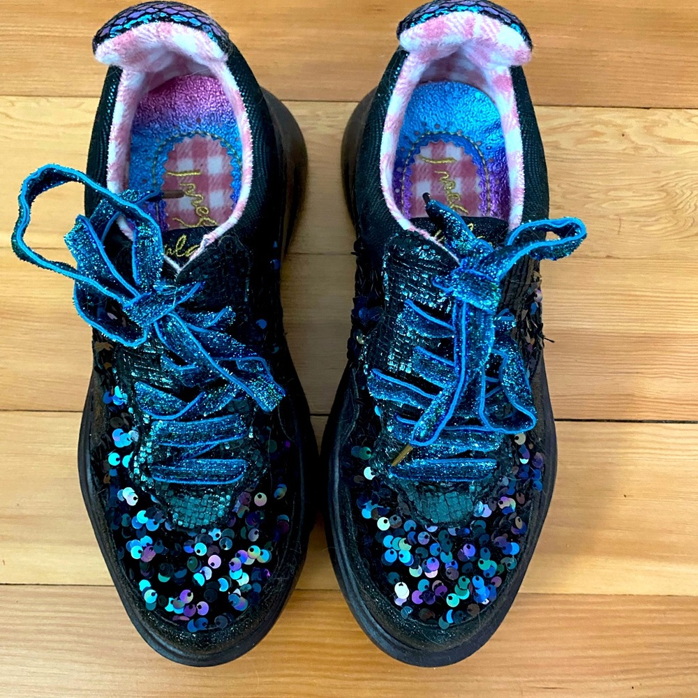 Irregular Choice Sequin Sneaker